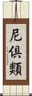 尼倶類 Scroll