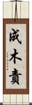 成木責 Scroll