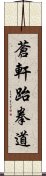 Ch\'ang Hon Taekwondo Scroll