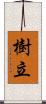 樹立 Scroll