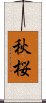 秋桜 Scroll