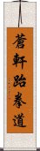 Ch\'ang Hon Taekwondo Scroll