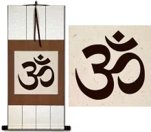 Om Symbol<br>Hindu / Buddhist Wall Hanging