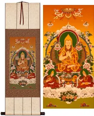 Tibetan Buddha Print<br>Wall Scroll
