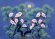 Moonlight Birds Huxian Peasant Folk Art