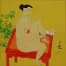 Hanging Out in the Nude<br>Modern Asian Art Asian Painting