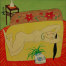 Nude Asian Woman on Bed<br>Modern Art Painting