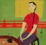 Chinese Lady Modern Art Painting