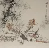 Gentlemen Drinking Good Tea Asian Painting