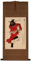 Zhong Kui - Demon Warrior Wall Scroll