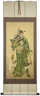 Warrior Saint Guan Gong - Print Wall Scroll