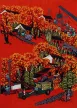New Look for Mountain Village<br>Chinese Folk Art Painting