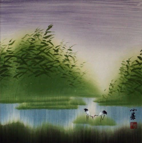 Cranes Return Home - Chinese Painting