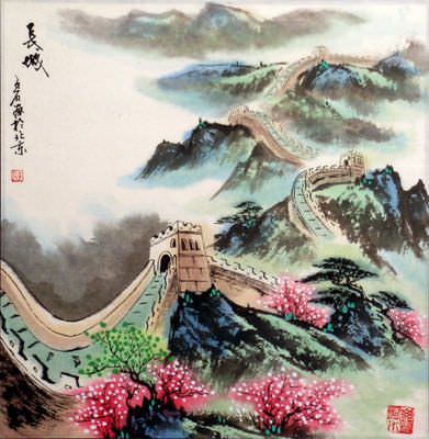 Autumn at the Great Wall - Landscape Painting