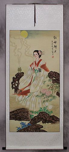 Diao Chan - Famous Beauty of China - Wall Scroll