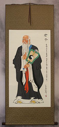 Lao Tzu Philosopher of China Wall Scroll