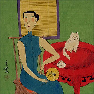 Chinese Modern Art Painting