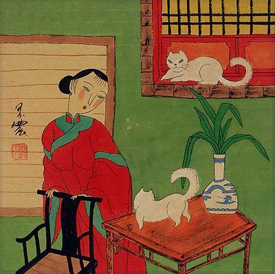 Oriental Modern Art Painting