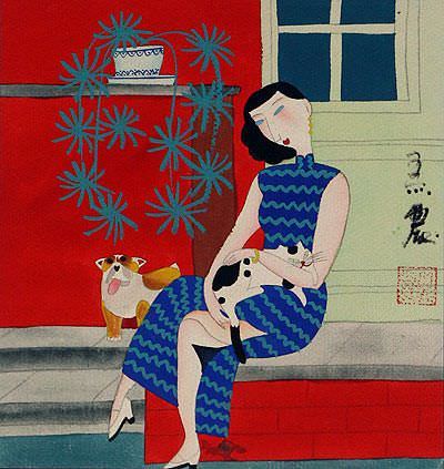 Asian Modern Art Painting