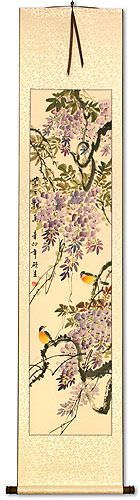 Purple Cloud, Fragrant Breeze - Chinese Scroll