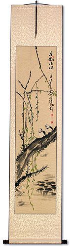 Willow Tree in the Spring - Chinese Scroll