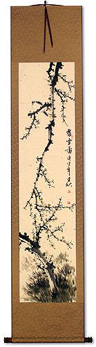 Plum Blossom Wall Scroll