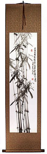 Traditional Chinese Bamboo Wall Scroll