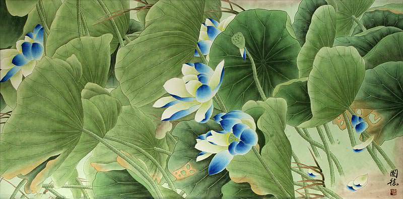 Lotus Dreams - Beautiful Flowers Painting