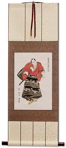 Shimada Juzaburo - Ronin Samurai - Japanese Print - Wall Scroll