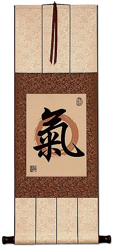 Energy - Spiritual Essence - Symbol Wall Scroll