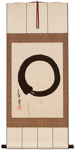 Enso Zen Circle Wall Scroll