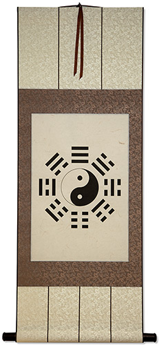 Ba Gua / Yin Yang Symbol - Chinese Scroll