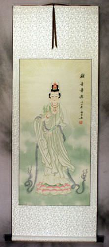 Guanyin / Kannon / Kuan Yin - Wall Scroll