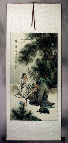 Musical Rhyme - Ancient Chinese Style Wall Scroll