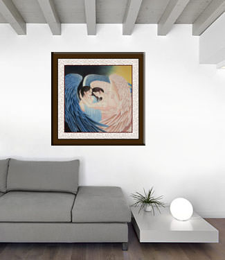 Angels Embrace - Special Painting living room view
