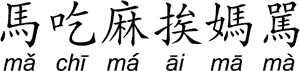 Mandarin Chinese Lesson for MA sound