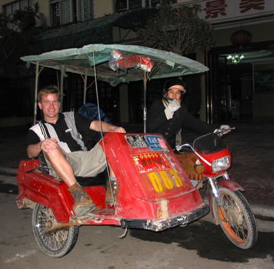 Dangerous and exciting: A Chinese moto-taxi
