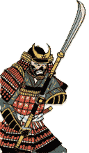 Samurai with Naginata