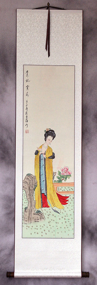 Beautiful Woman of China Wall Scroll