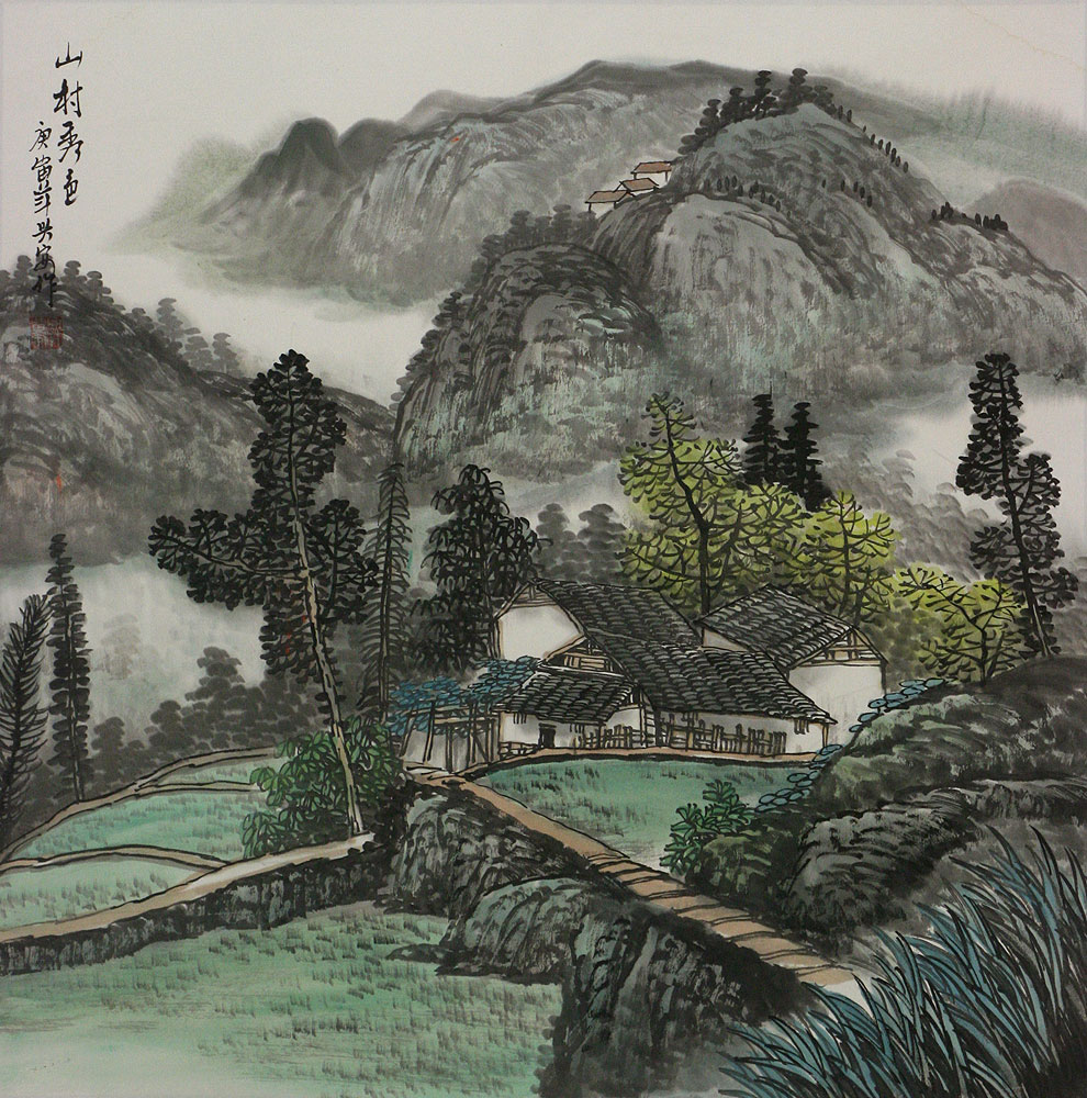 chinese art village