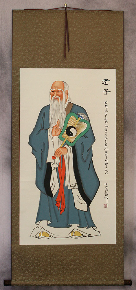 Lao Tzu Wise Man Wall Scroll