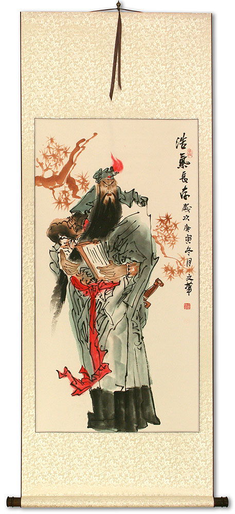 Warrior Guan Gong - Big Wall Scroll