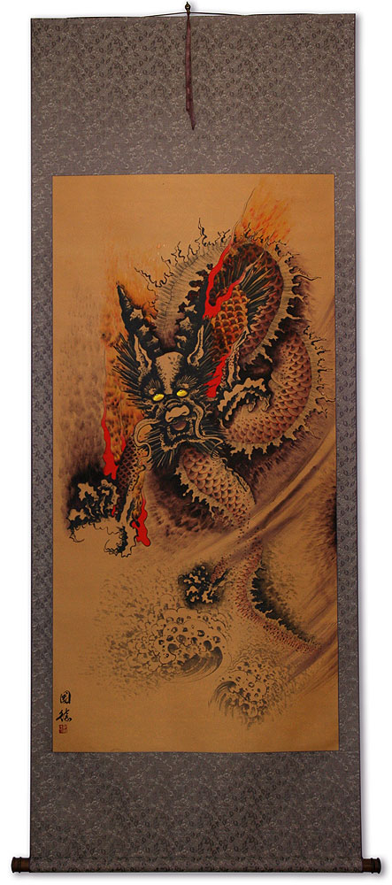 Dragon Wall Scroll