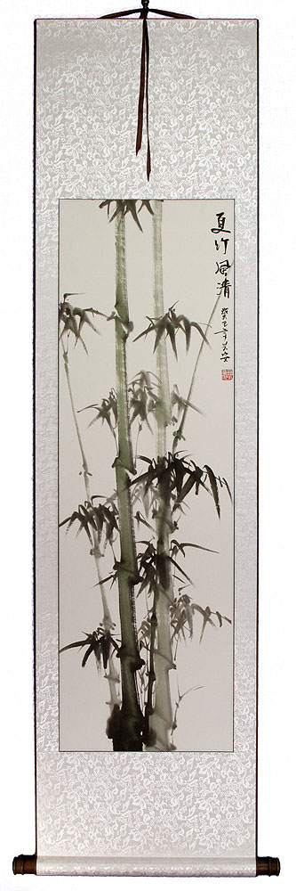 Summer Bamboo - Fresh Breeze - Wall Scroll