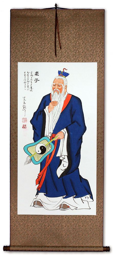 Lao Tzu - Chinese Scroll