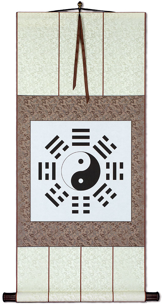 Download Ba Gua Yin Yang Symbol Chinese Scroll Art Of Japan