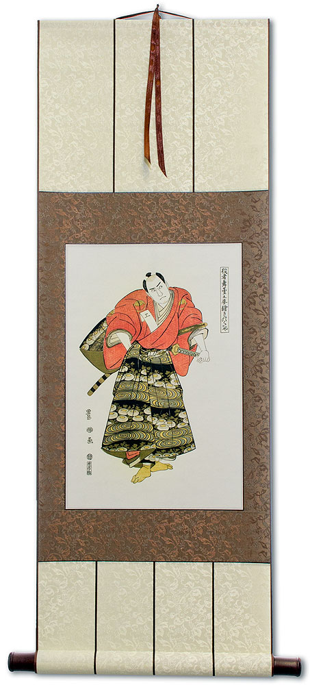 Shimada Jūzaburō - Masterless Samurai - Japanese Print - Wall Scroll