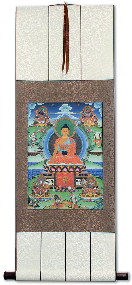 Buddhist Altar Print - Wall Scroll