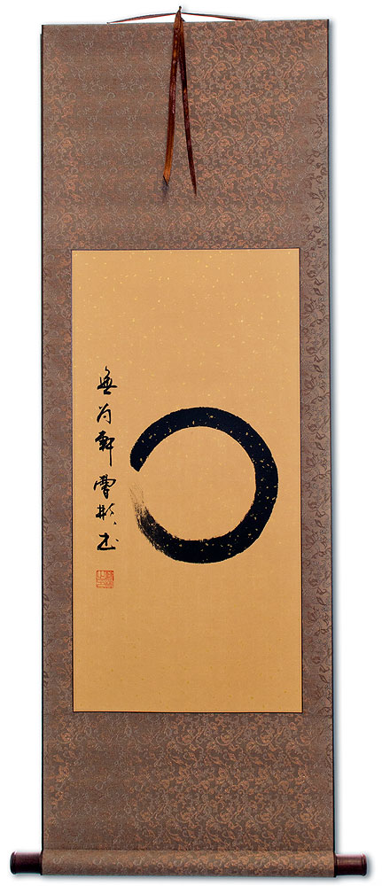 Enso Japanese Symbol Wall Scroll