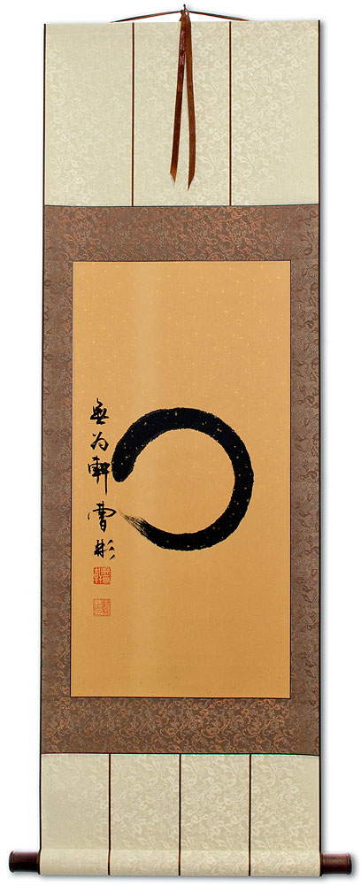 Enso Zen Circle - Wall Scroll